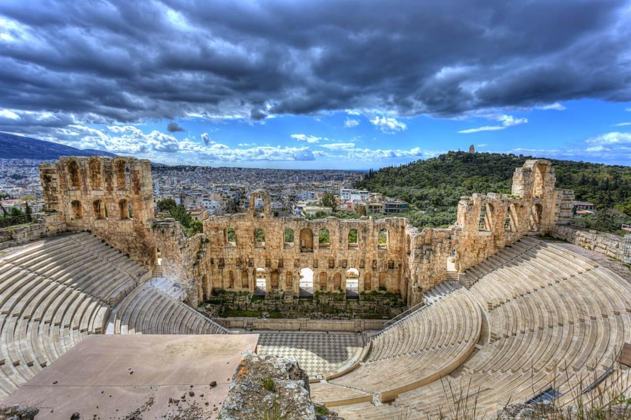 Appartamento Elegant Acropolis Atene Esterno foto