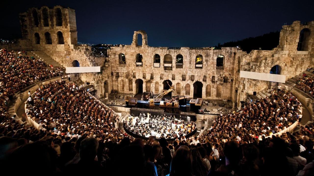 Appartamento Elegant Acropolis Atene Esterno foto